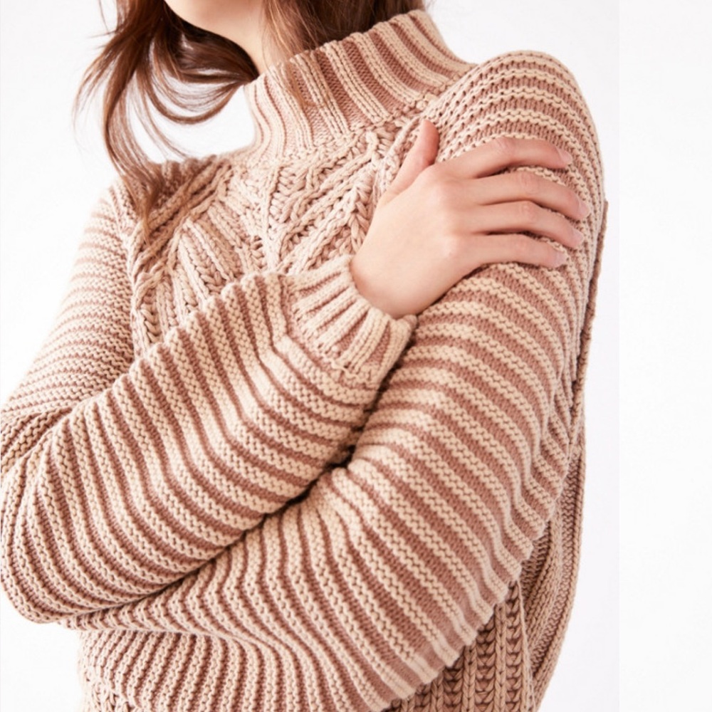 Free people sweetheart sweater in neutral